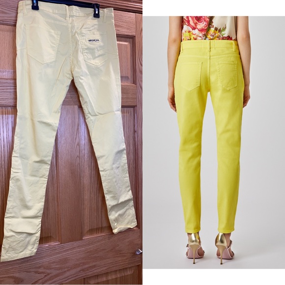 Blugirl Jeans Blumarine Cotton Drill Skinny Pants - Picture 2 of 11